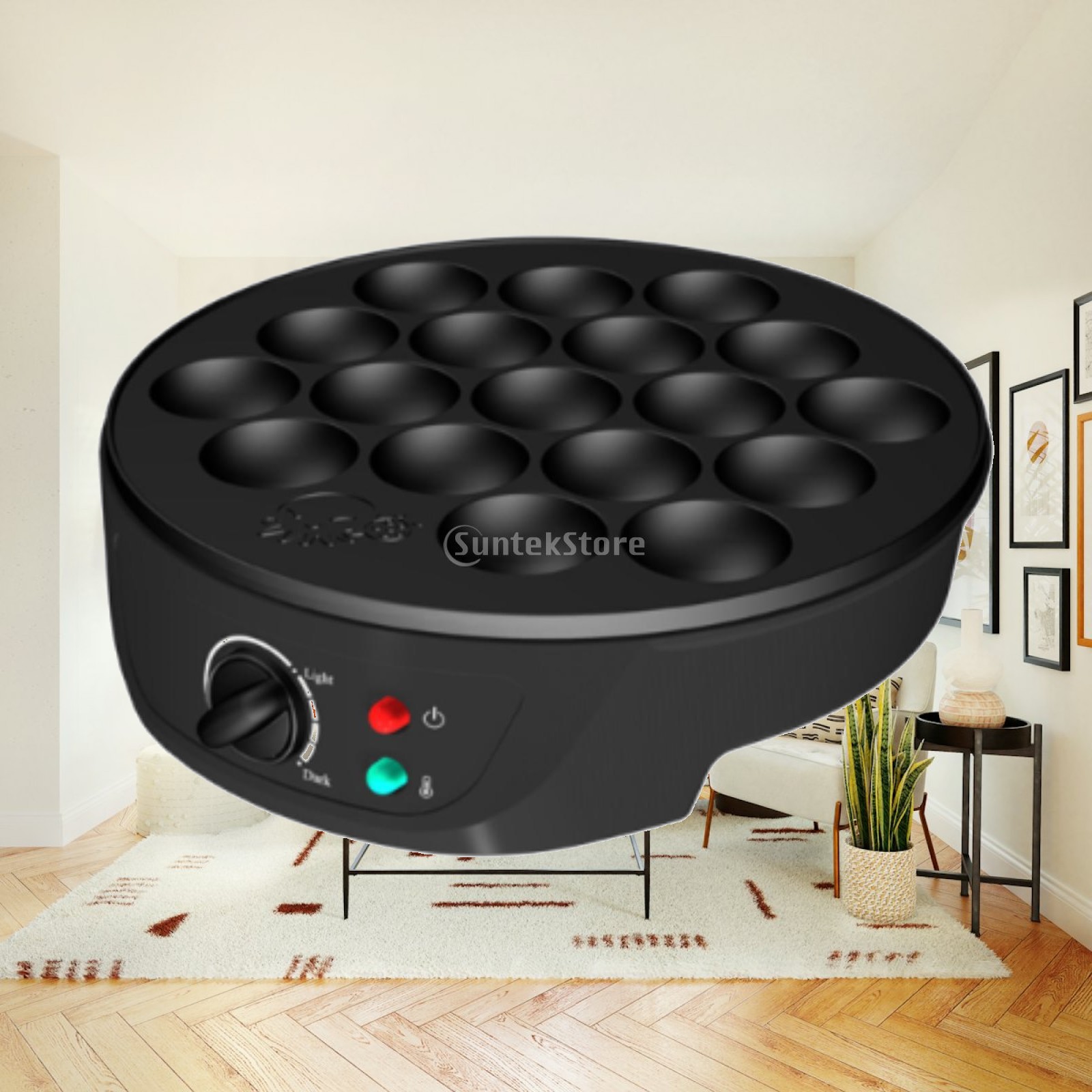 Takoyaki Grill Plate - Nonstick Takoyaki Pan Electric Octopus Ball