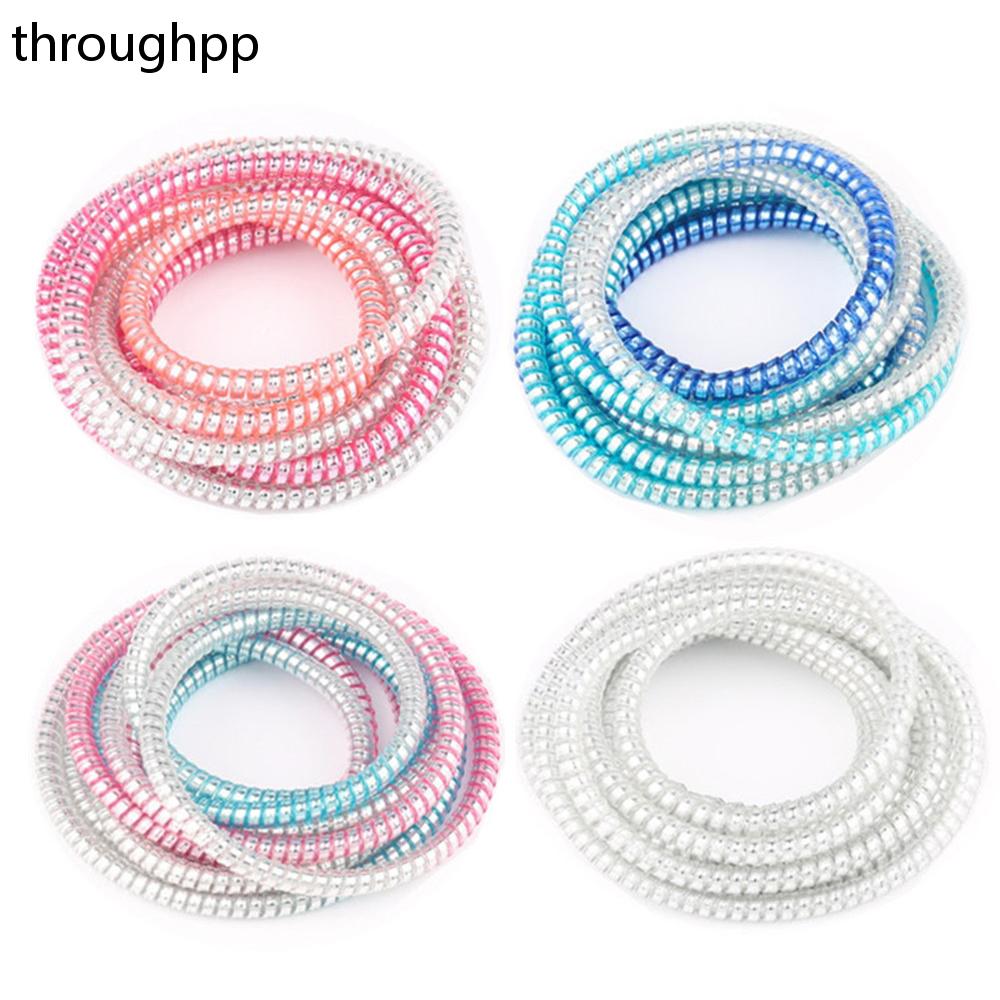 Spring Roll Wrapper - 1.4M USB Charging Cable Protector Colorful