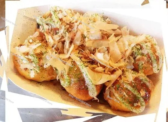 Takoyaki Grill Plate - Three-Plate Gas Takoyaki Ball Grilling Machine,