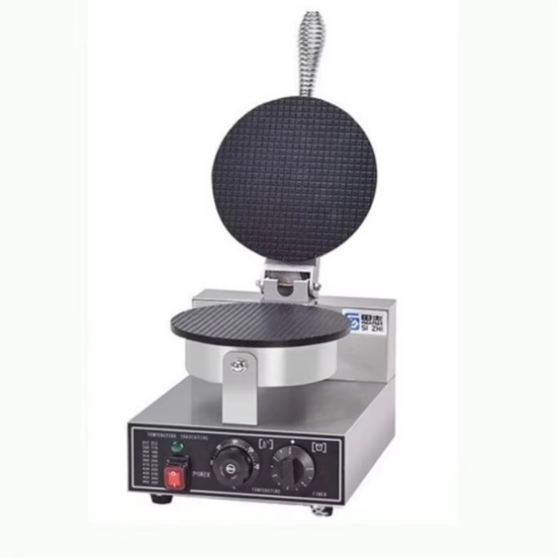 Waffle Cone Maker - TEBAK Factory Snack Machines Electric Waffle