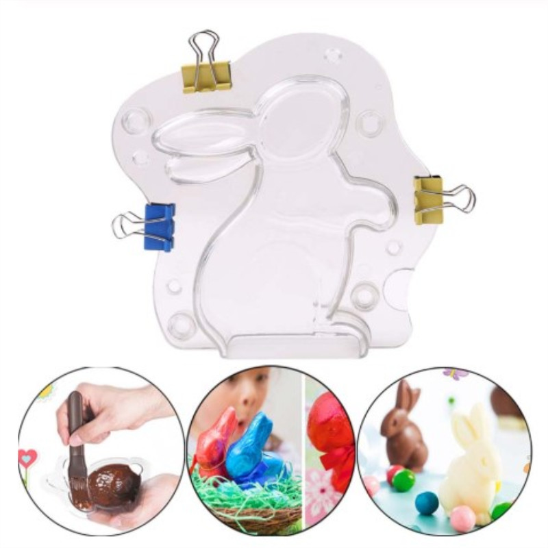 Bunny Cake Mold - New 3D Rabbit shaped Chocolate Mold