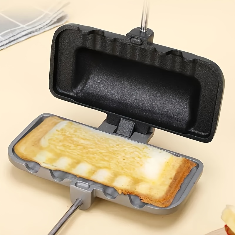 Hot Dog Press - 1pcs Breakfast Sandwich Maker Double-sided Non