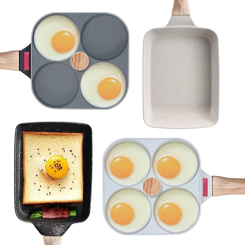 Egg Waffle Pan - Japanese Omelette Pan Nonstick Tamagoyaki Egg