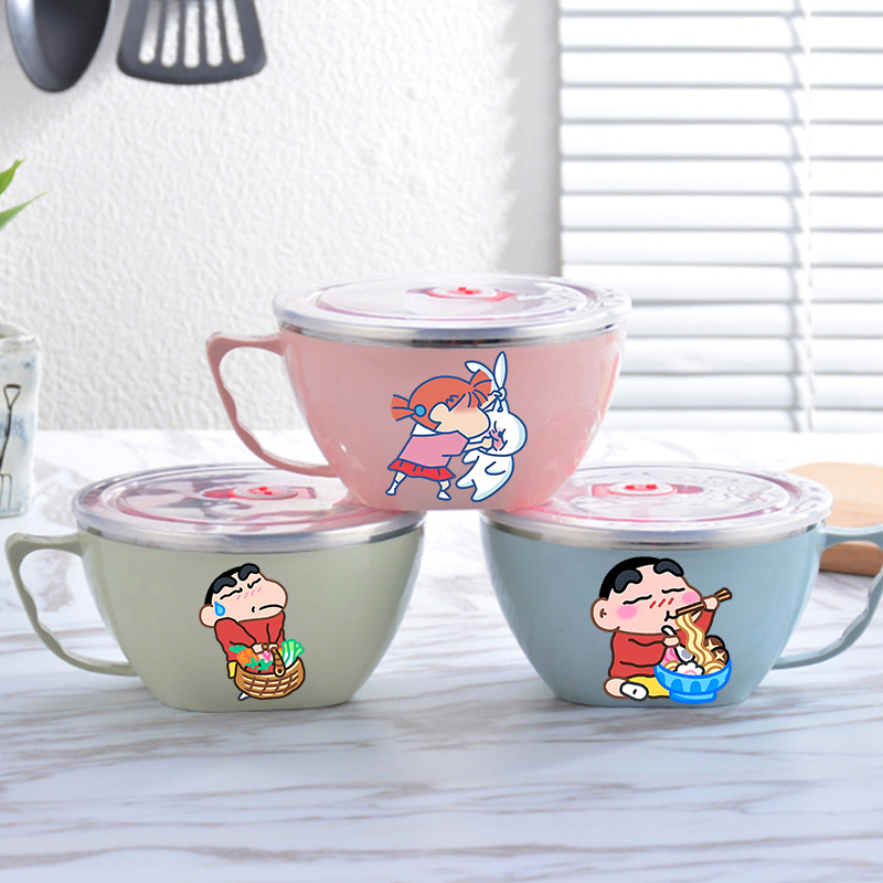 Dim Sum Basket - Crayon Shin-chan Noodle Bowl Large Capacity
