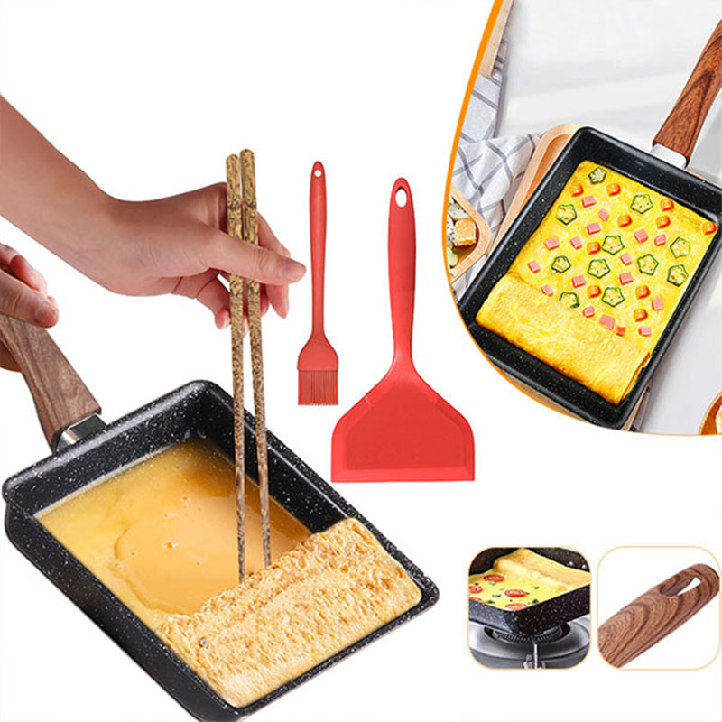 Cast Iron Corn - Tamagoyaki Japanese Omelette Pan Nonstick Egg