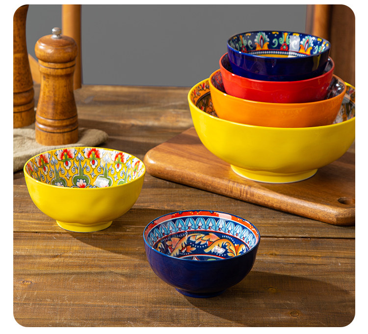 Dim Sum Basket - Bohemian Rice Bowl Home Creative Personality