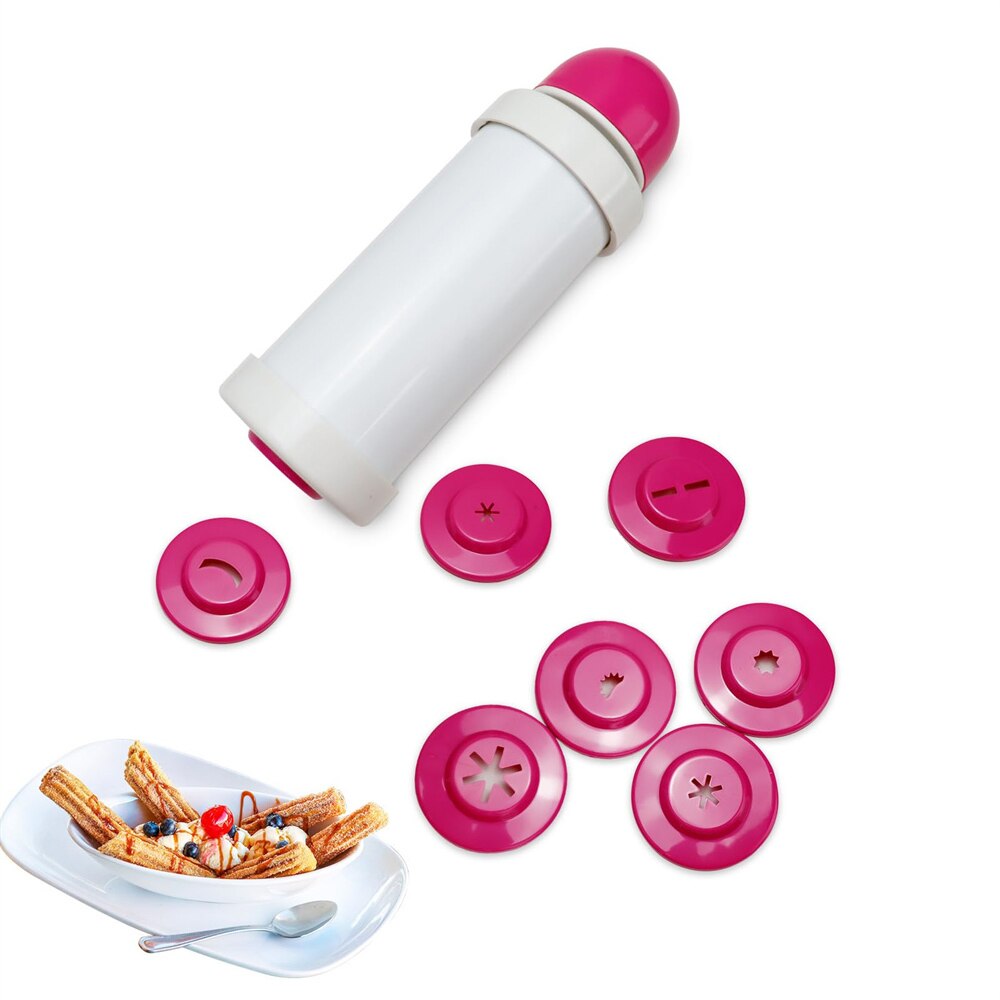 Churros Maker Gun - Plastic Churro Maker Kit Portable Churrera