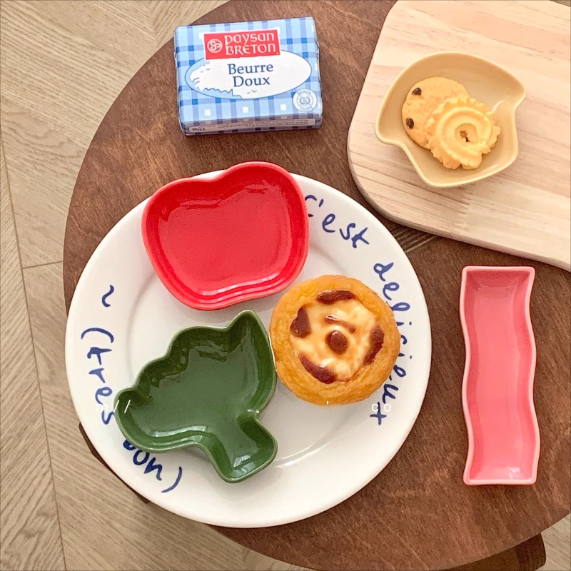 Dim Sum Basket - Cute Vegetable Ceramic Dim Sum Dish