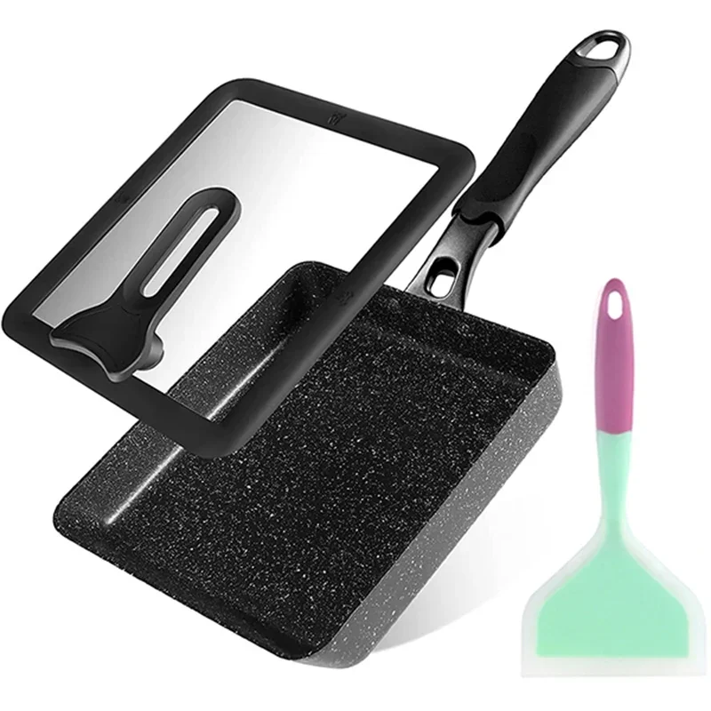 Egg Waffle Pan - Japanese Omelette Pan / Tamagoyaki Pan,