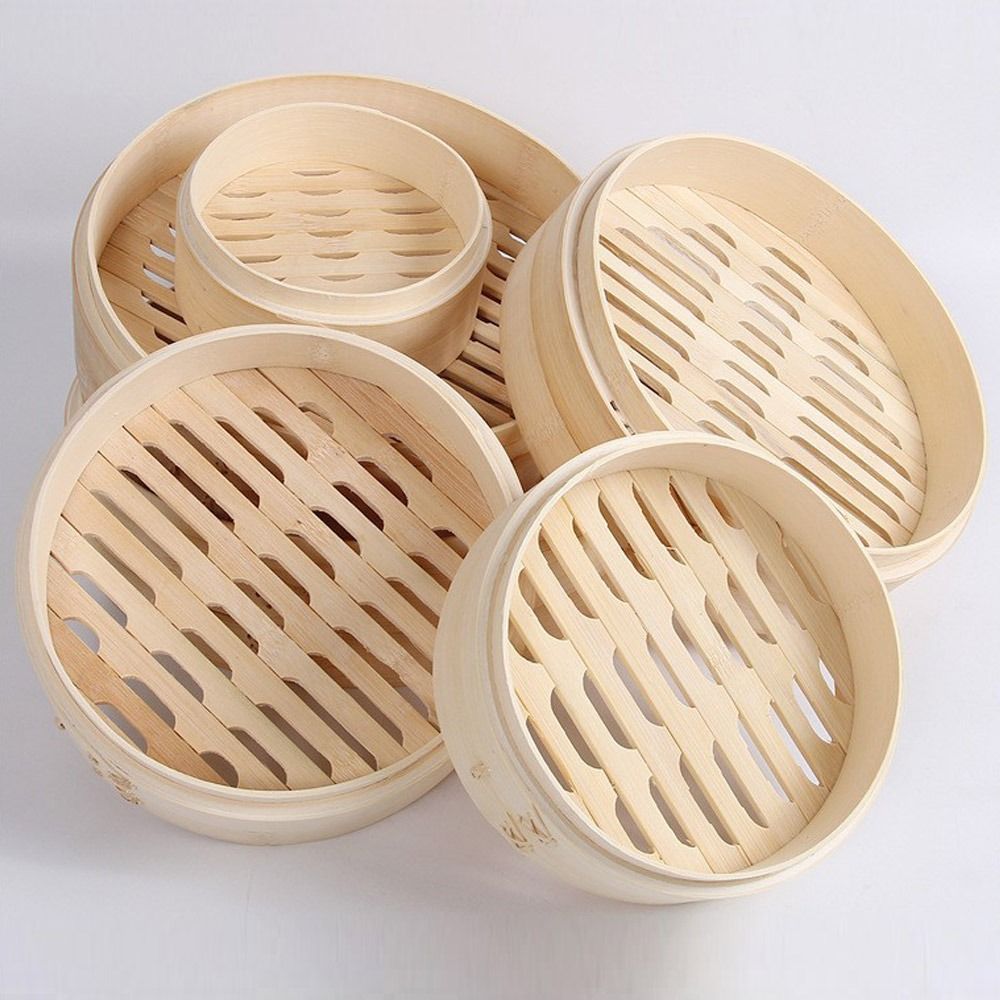 Bao Steamer Bamboo - Chinese Steamer Basket Bamboo Steamer Basket