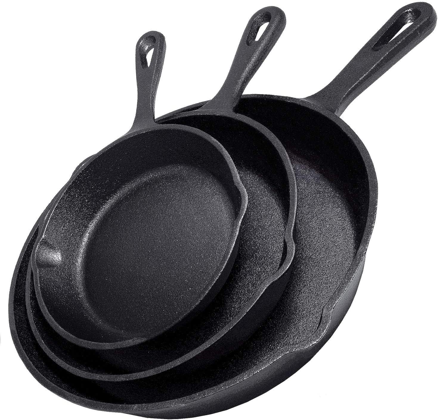 Cast Iron Corn - 14/16/20cm Cast Iron Frying Pan Non-stick