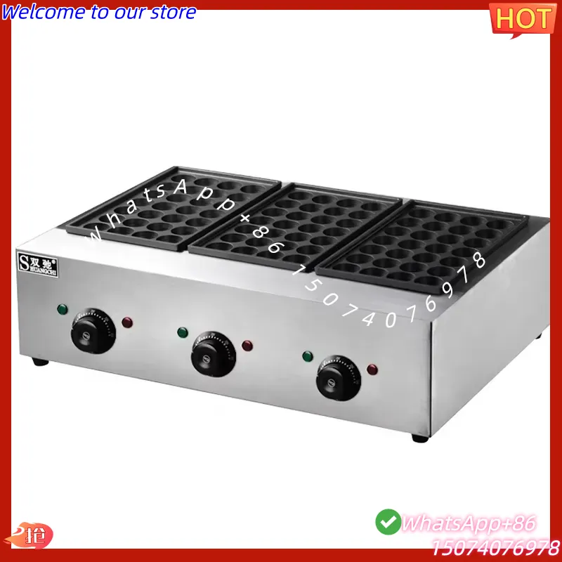 Takoyaki Grill Plate - 2026 Commercial Japanese Takoyaki Machine Octopus