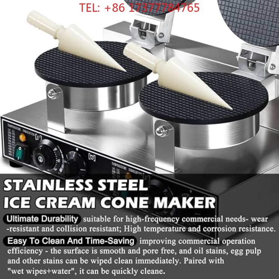 Waffle Cone Maker Commercial 2 - огляд і ціна Waffle Cone Maker