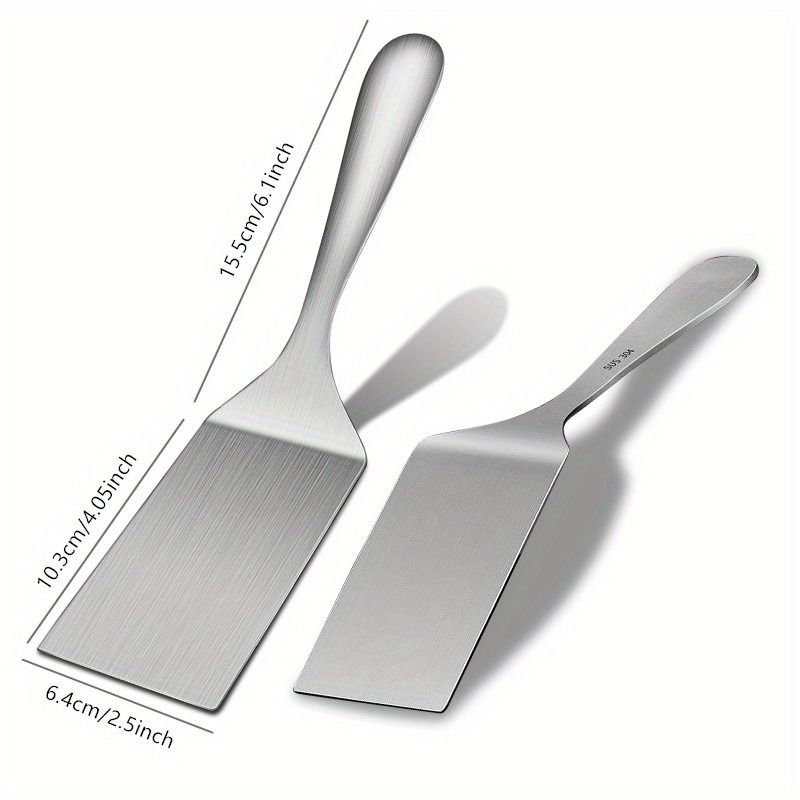 Small Stainless Steel Spatula, - огляд і ціна Okonomiyaki Spatula