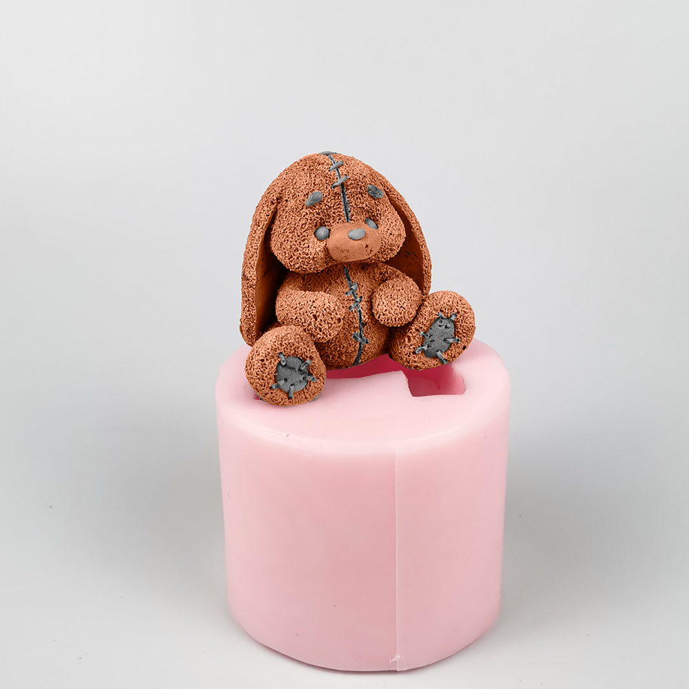 Silicone Mold 3D Cute Cartoon  - огляд і ціна Bunny Cake Mold
