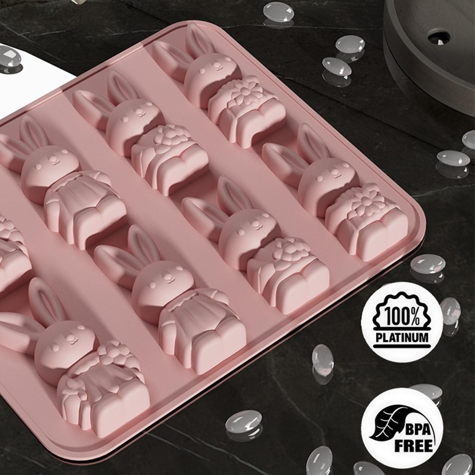 Easter Bunny Silicone Molds He - огляд і ціна Bunny Cake Mold