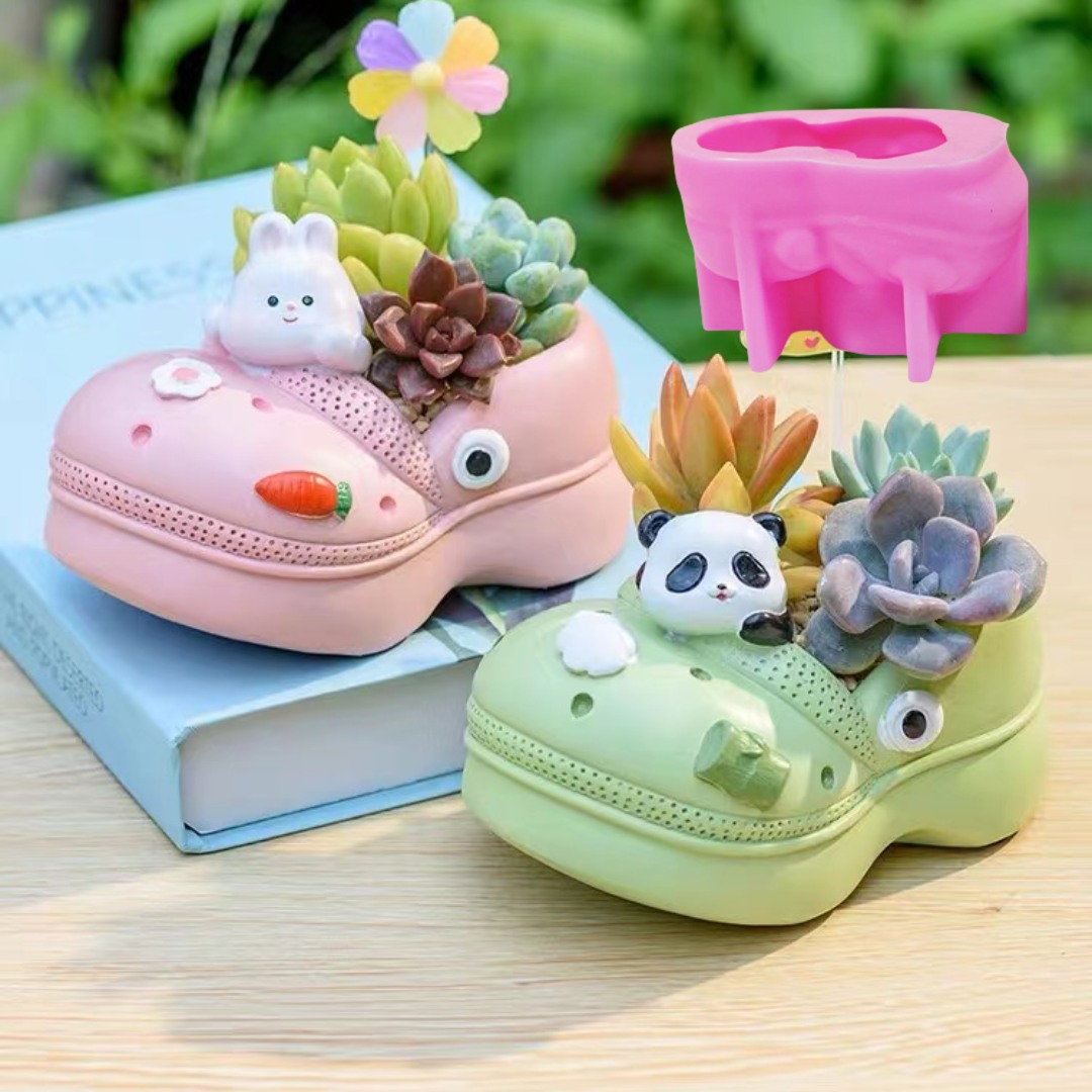 3D Animal Slippers Succulent P - огляд і ціна Potsticker Mold