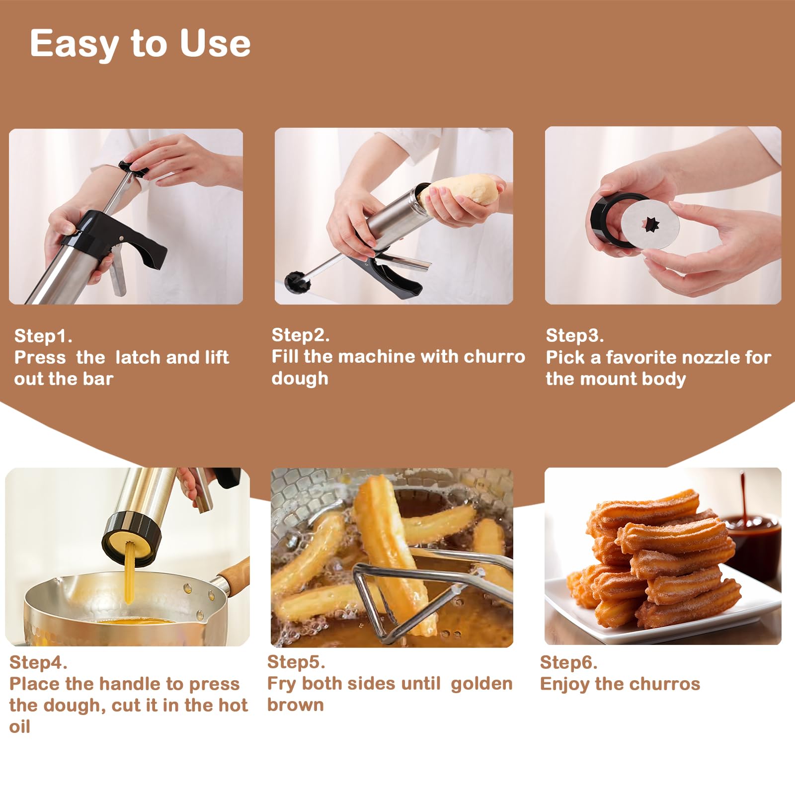 Traditional Churro Maker Machi - огляд і ціна Churros Maker Gun