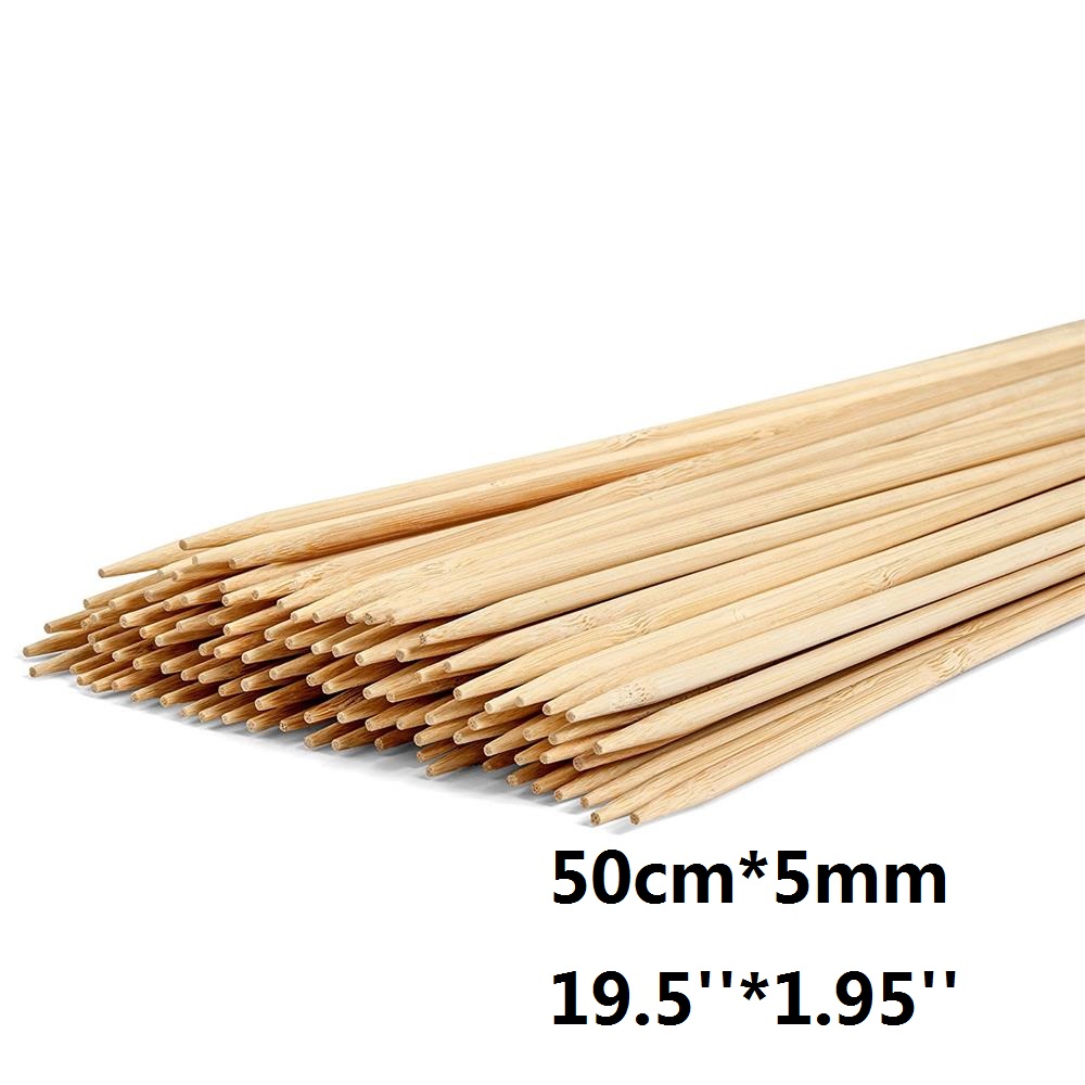 50cm x 5mm Long Disposable BBQ - огляд і ціна Corn Dog Stick