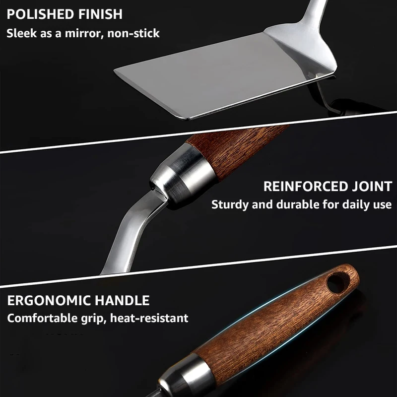 Stainless Steel Spatula with W - огляд і ціна Okonomiyaki Spatula