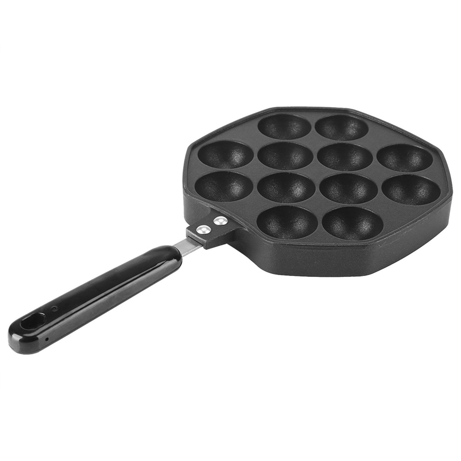 12 Cavities Aluminum NOn stick - огляд і ціна Takoyaki Grill Plate