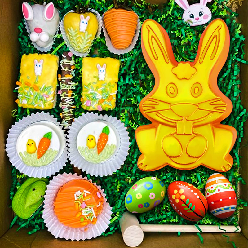 Easter Bunny Chocolate Silicon - огляд і ціна Bunny Cake Mold