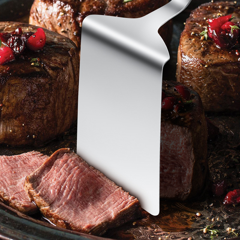 1PC Stainless Steel Steak Spat - огляд і ціна Okonomiyaki Spatula
