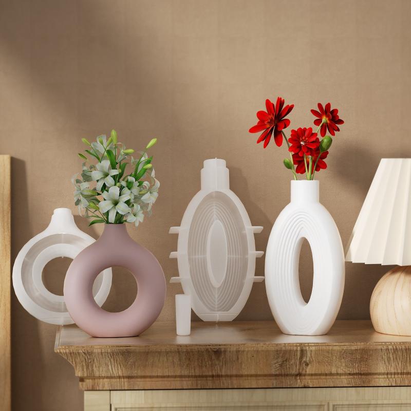 Nordic Donut Shape Vase Silico - огляд і ціна Donut Mold Silicone