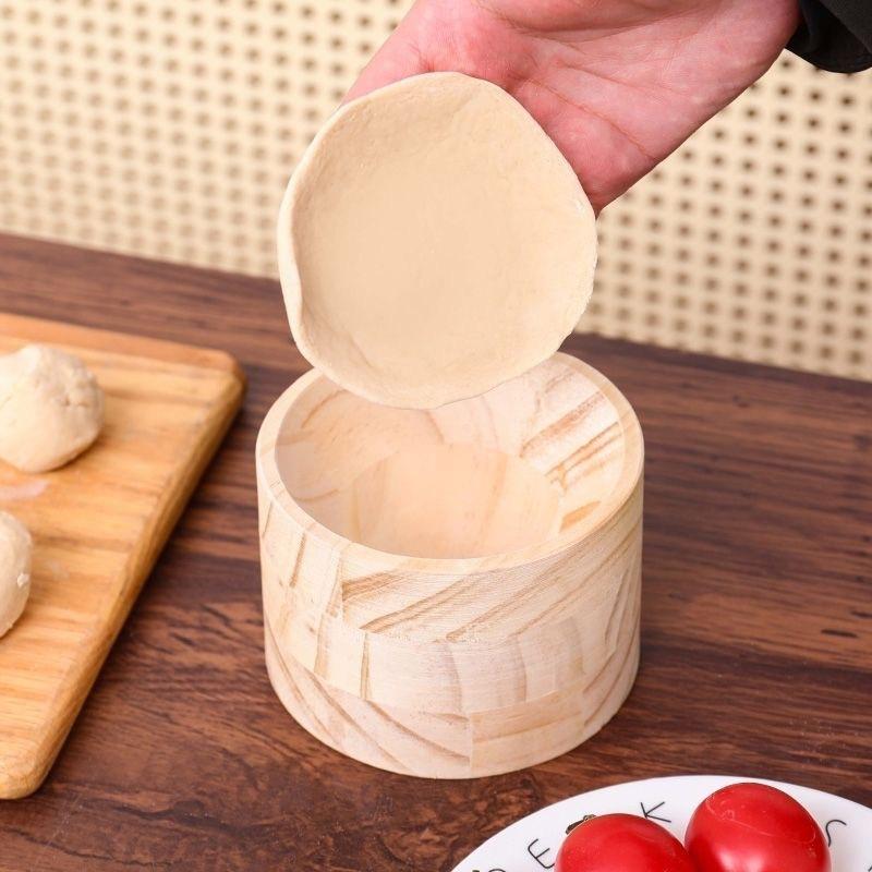 1 Set Wooden Dumpling Maker -  - огляд і ціна Dumpling Press Set