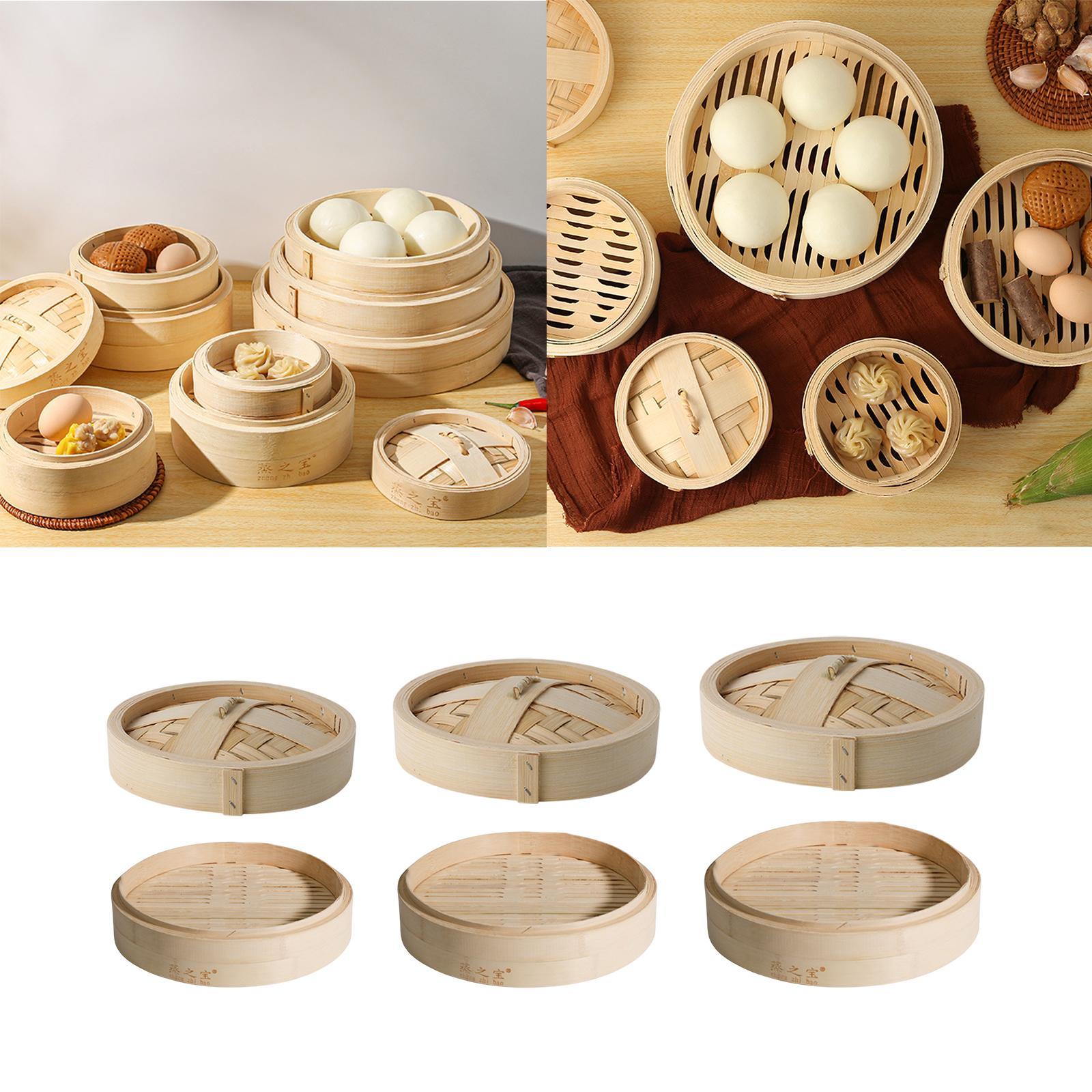 Bamboo Steamer Basket Cooker H - огляд і ціна Bao Steamer Bamboo