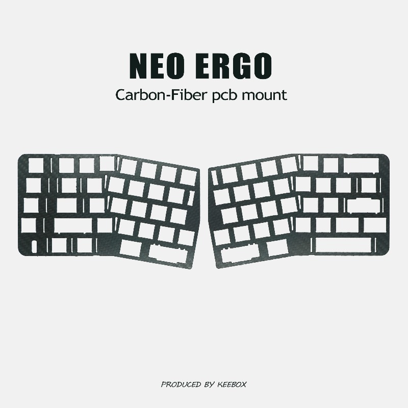 Neo Ergo Keyboard Positioning  - огляд і ціна Crepe Pan Carbon