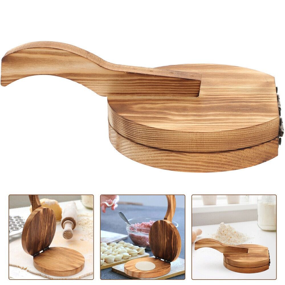 DIY Wooden Dumpling Wrapper Pr - огляд і ціна Dumpling Press Set