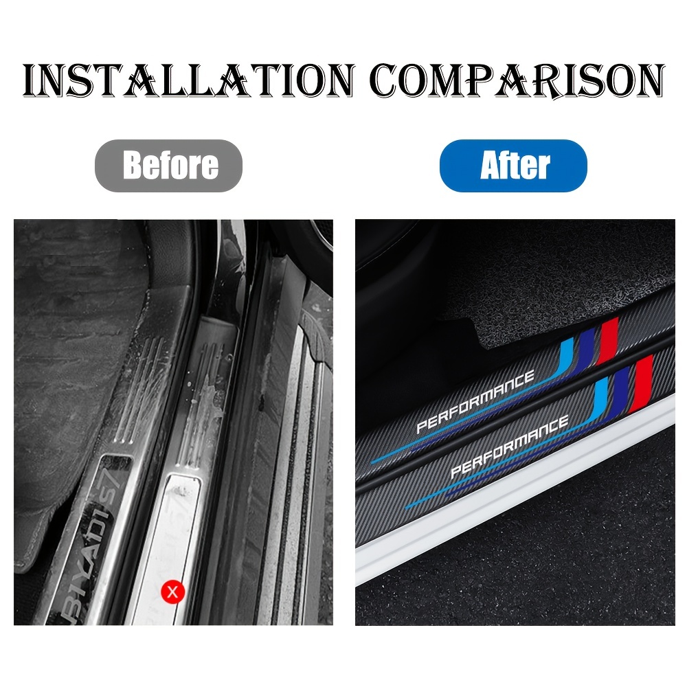 4pcs Carbon Fiber Sill Plate S - огляд і ціна Crepe Pan Carbon
