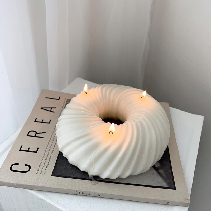 Big Donut shape Silicone Candl - огляд і ціна Donut Mold Silicone