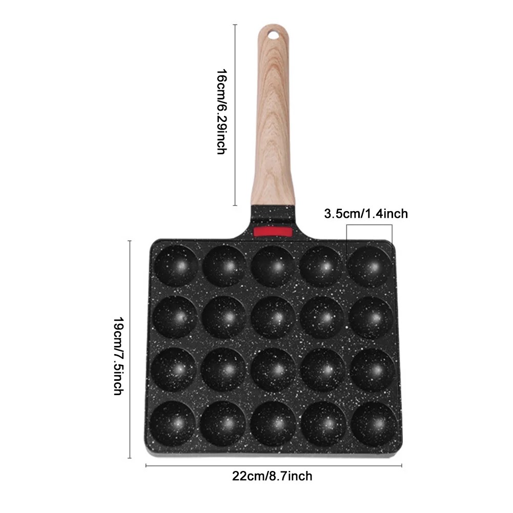 Takoyaki Pan 20 Molds Takoyaki - огляд і ціна Takoyaki Grill Plate