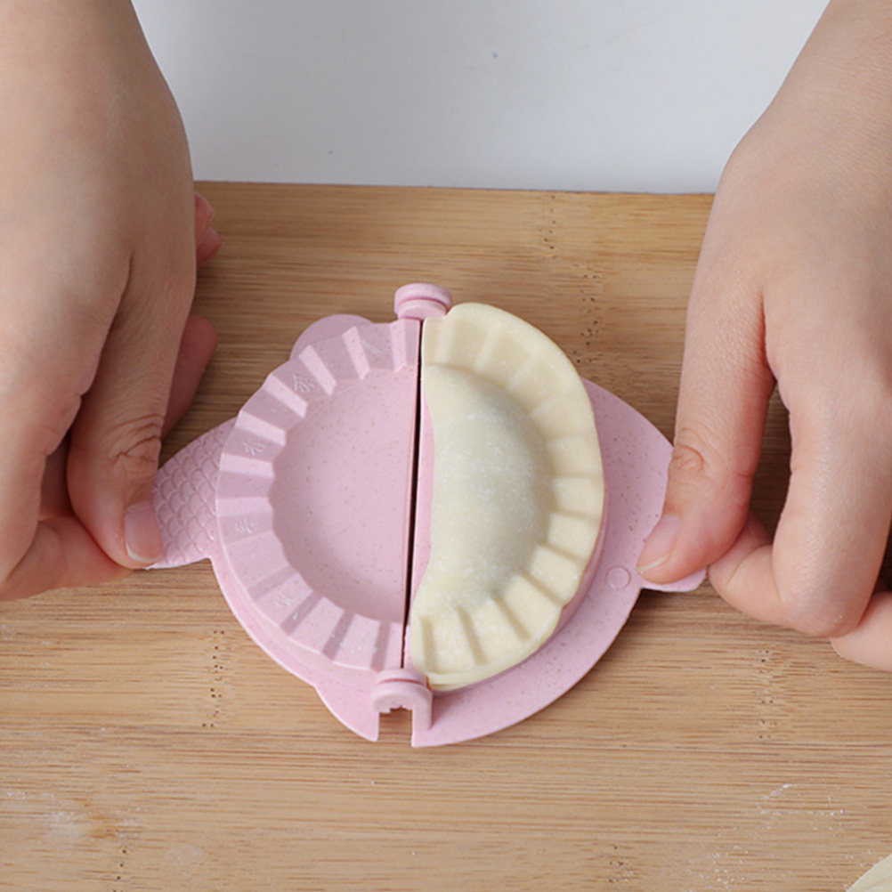 2Pcs Wheat Straw Dumpling Make - огляд і ціна Dumpling Press Set