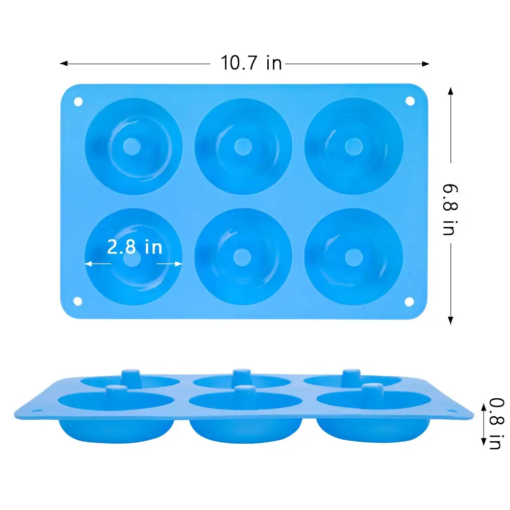 6 Holes Silicone Donut Mold Ba - огляд і ціна Donut Mold Silicone