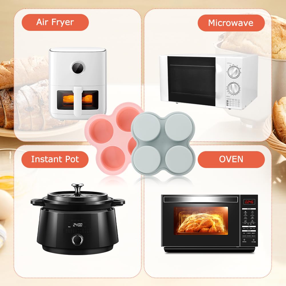 Reusable Silicone Air Fryer Eg - огляд і ціна Egg Waffle Pan