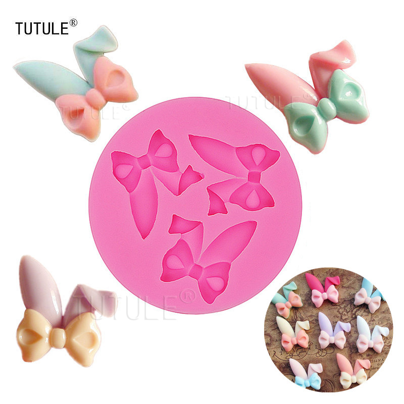 Mini Rabbit Ears Bow Jewelry H - огляд і ціна Bunny Cake Mold