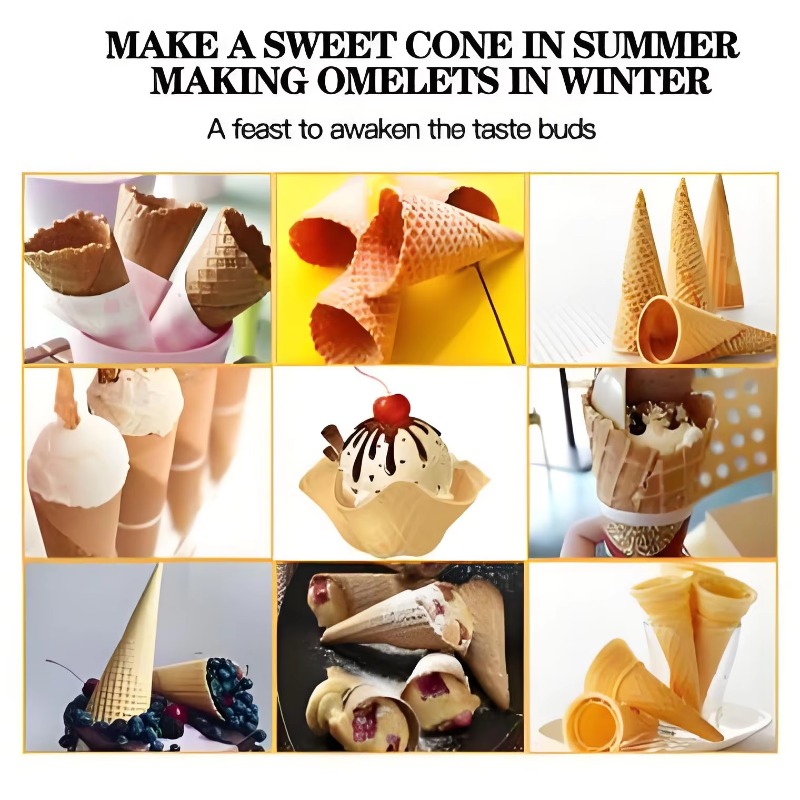 Wholesale Electric Crispy Cone - огляд і ціна Waffle Cone Maker