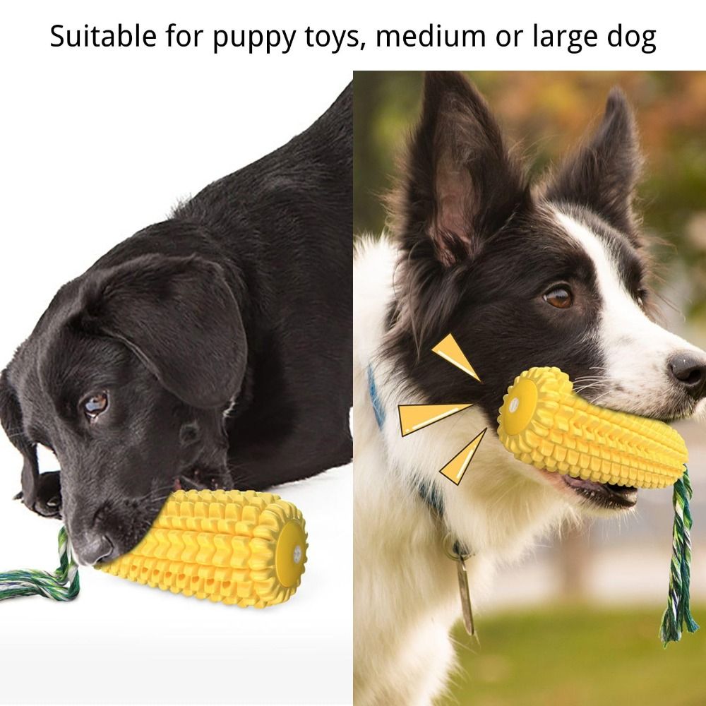 Tough Rubber Dog Chew Corn Sti - огляд і ціна Corn Dog Stick