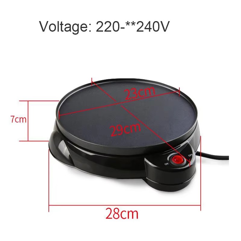 220V 650W Kitchen Electric Cre - огляд і ціна Mini Pancake Griddle