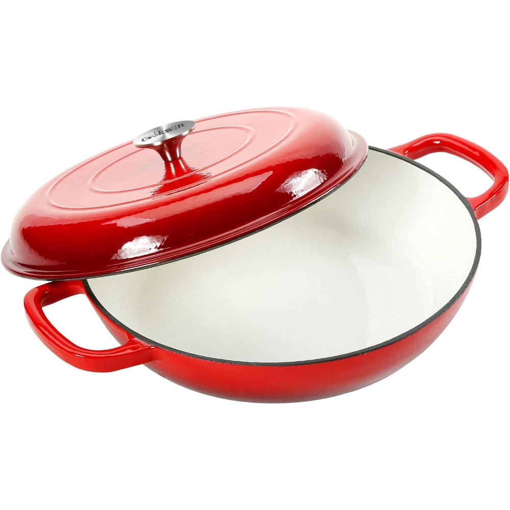 4.5L Dutch Oven Soup Pot Cast  - огляд і ціна Cast Iron Corn