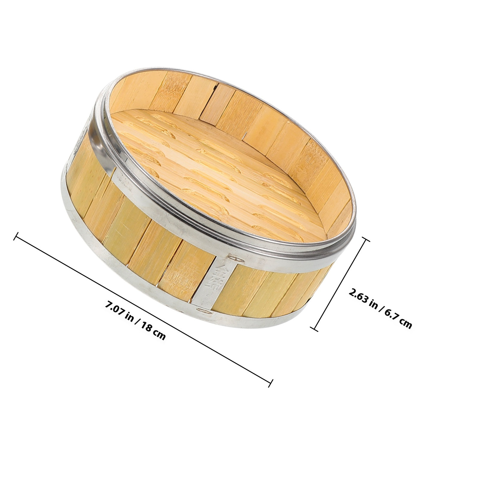 18Cm Handmade Bamboo Steamer B - огляд і ціна Bao Steamer Bamboo