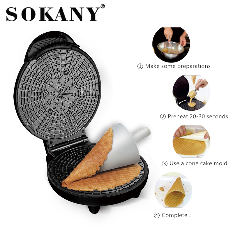 Electric Crispy Egg Roll Maker - огляд і ціна Waffle Cone Maker
