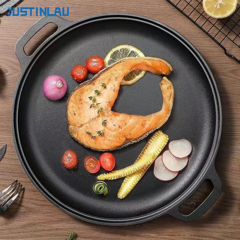 JUSTINLAU Double-Ear Frying Pa - огляд і ціна Cast Iron Corn