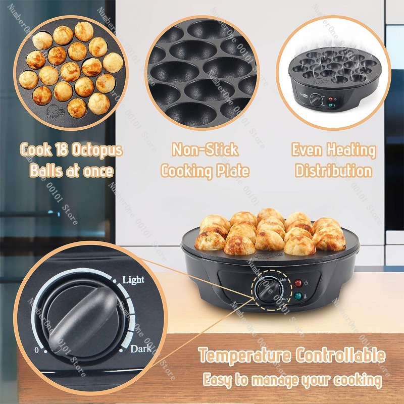 Hot Selling Octopus Ball Maker - огляд і ціна Takoyaki Grill Plate