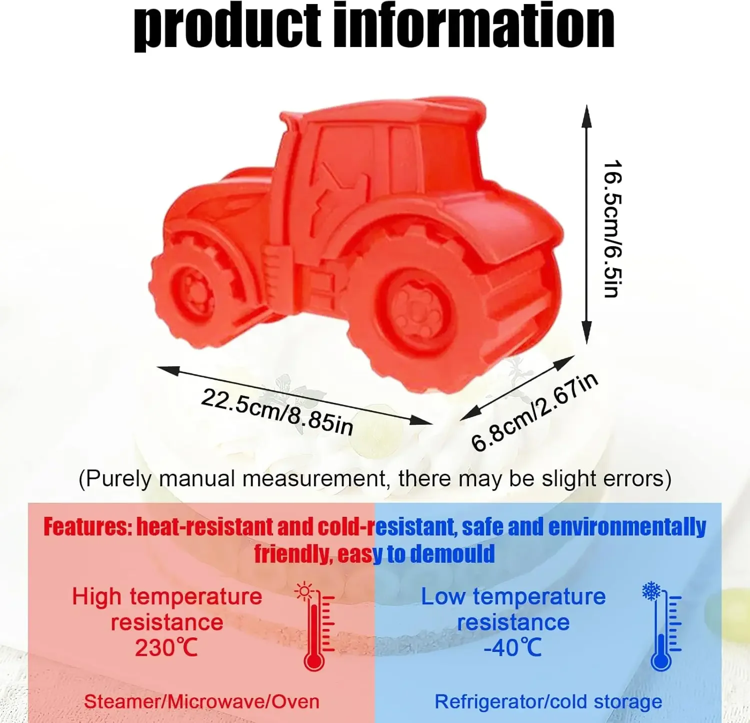 3D Tractor Silicone Baking Mou - огляд і ціна Bunny Cake Mold