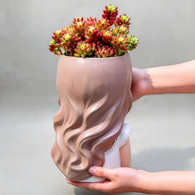 Large Fairy Girl Flower Pot Si - огляд і ціна Potsticker Mold