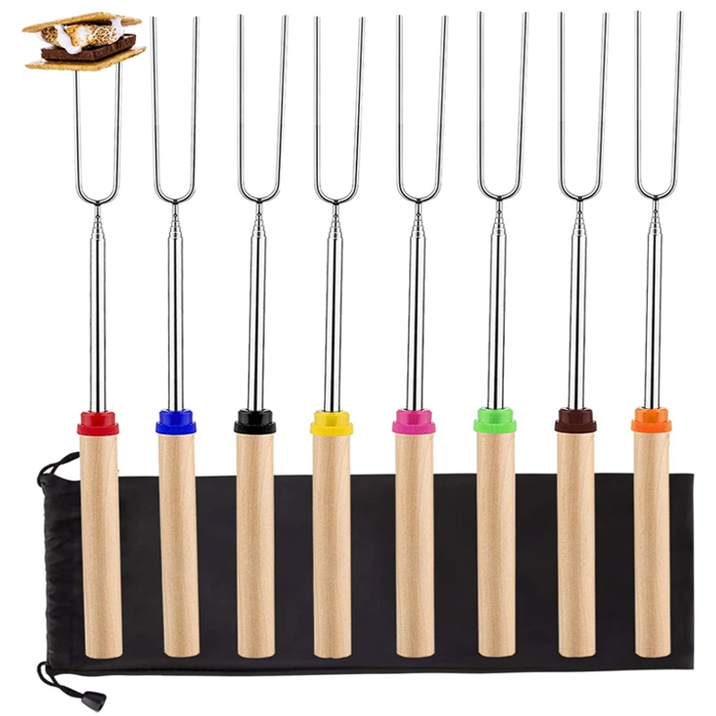 8Pcs Barbecue Skewers Stainles - огляд і ціна Hot Dog Press